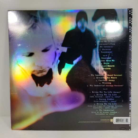 Evanescence Fallen 20th Anniversary Target Exclusive Blue Smoke Vinyl Br… - Picture 4 of 8